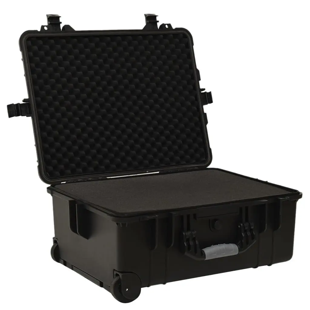Wheeled Flight Case Black 58x45x27 cm