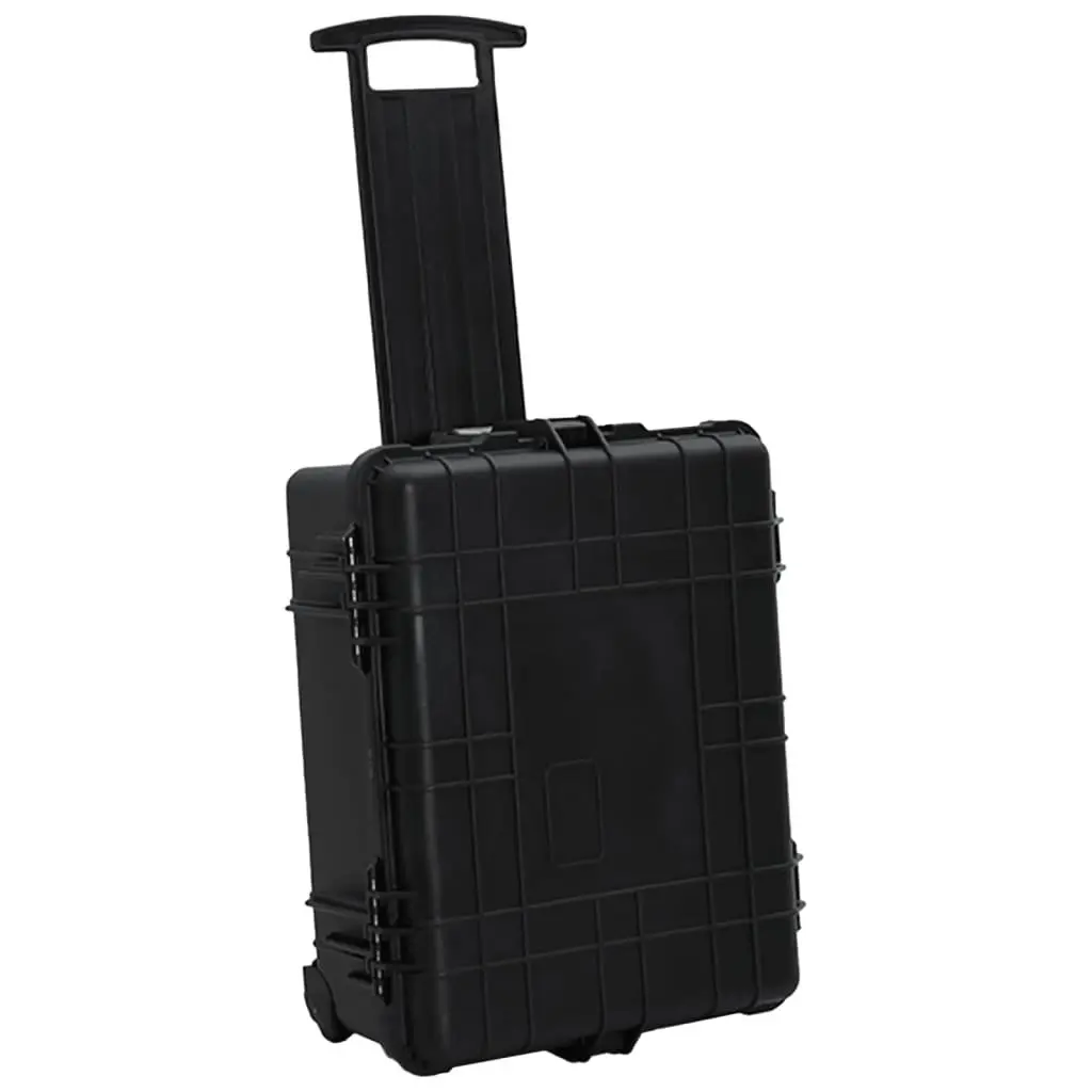 Wheeled Flight Case Black 58x45x27 cm