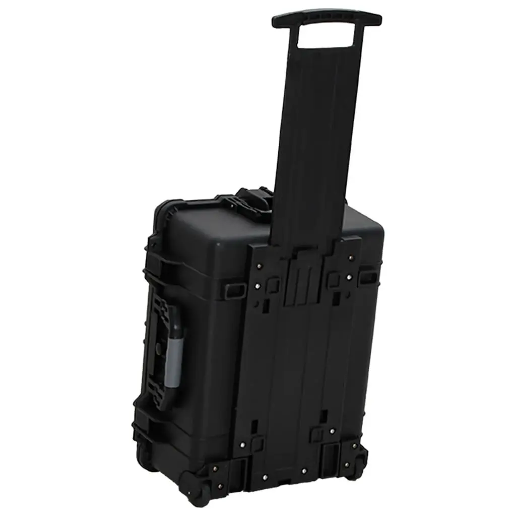 Wheeled Flight Case Black 58x45x27 cm