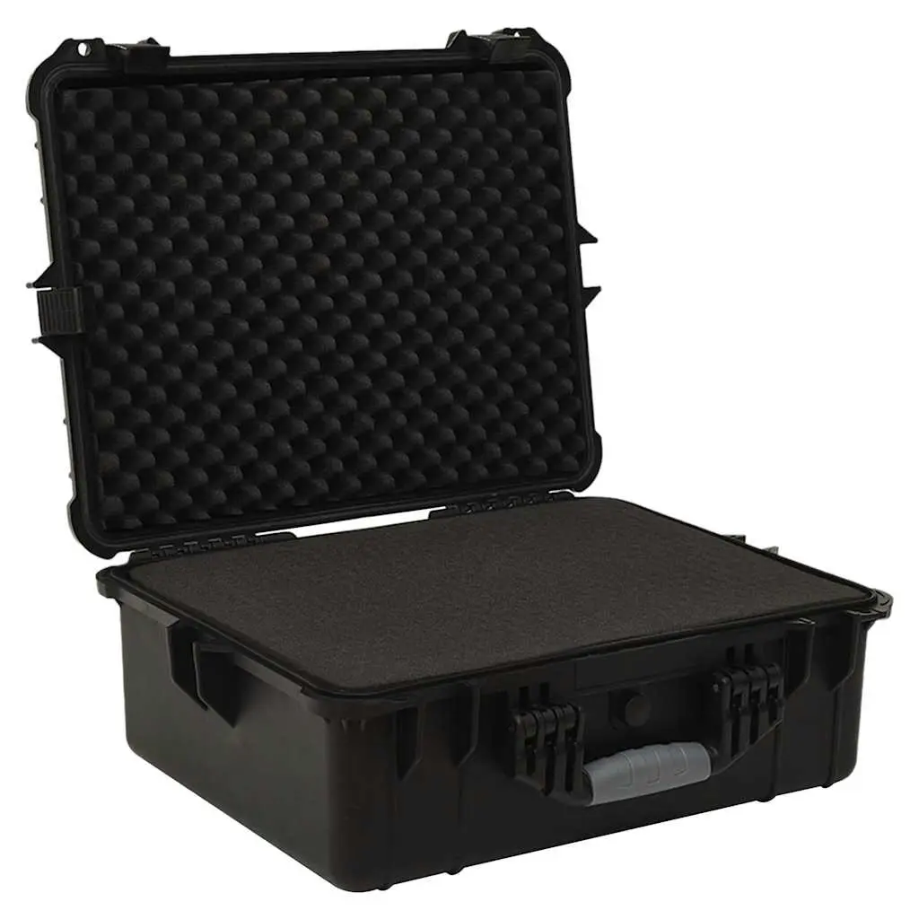 Black Flight Case 55x43x21cm for Camera Gear