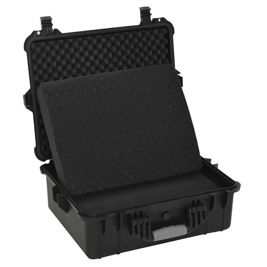 Black Flight Case 55x43x21cm for Camera Gear