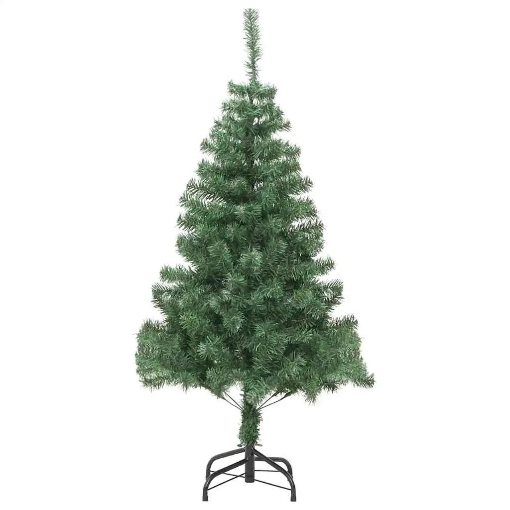 Artificial Christmas Tree PVC 210cm Green with Steel Stand