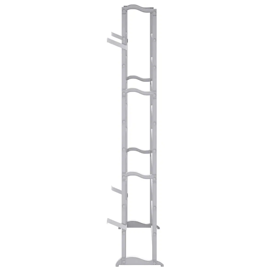 10-Tier Shoe Rack White Compact Storage Organiser Light Weight Easy Assembly
