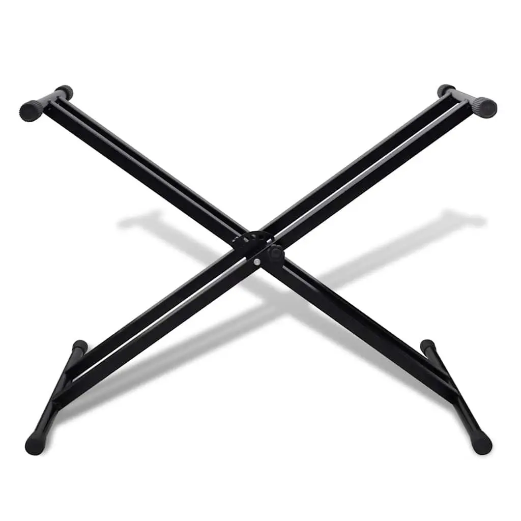 Heavy-Duty Adjustable X-Frame Keyboard Stand for Musicians