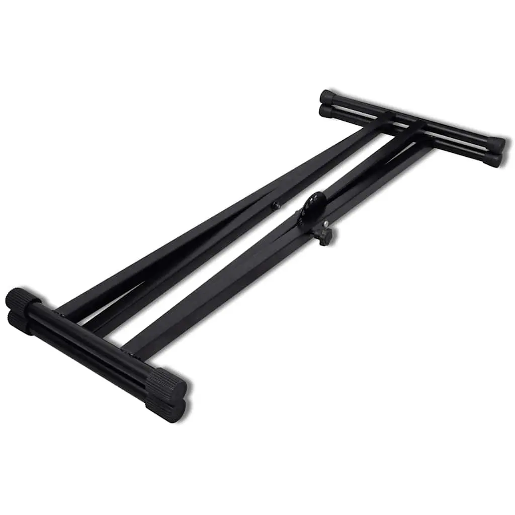 Heavy-Duty Adjustable X-Frame Keyboard Stand for Musicians