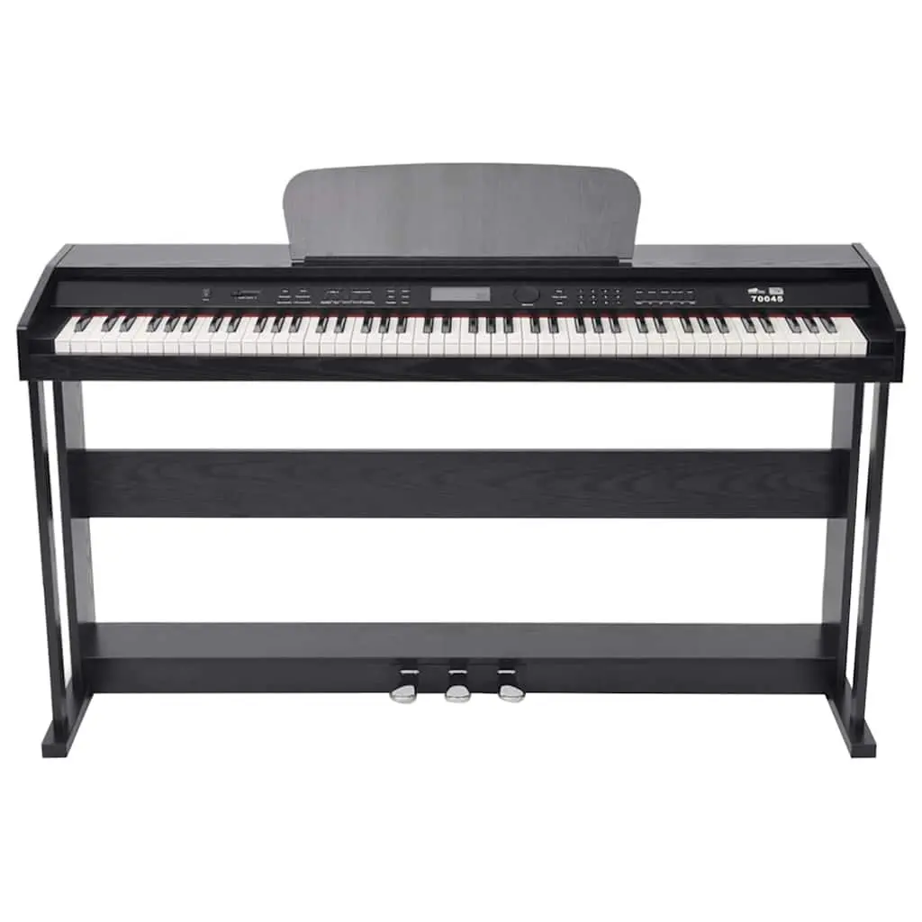 88-Key Digital Piano Keyboard with Pedals Built-in Sounds Demo Songs Effect