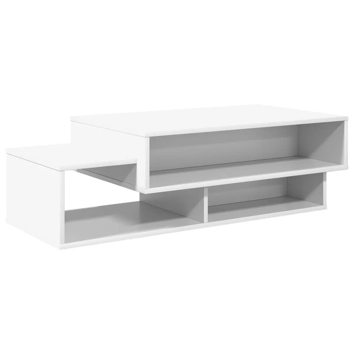 White Coffee Table with Durable Engineered Wood