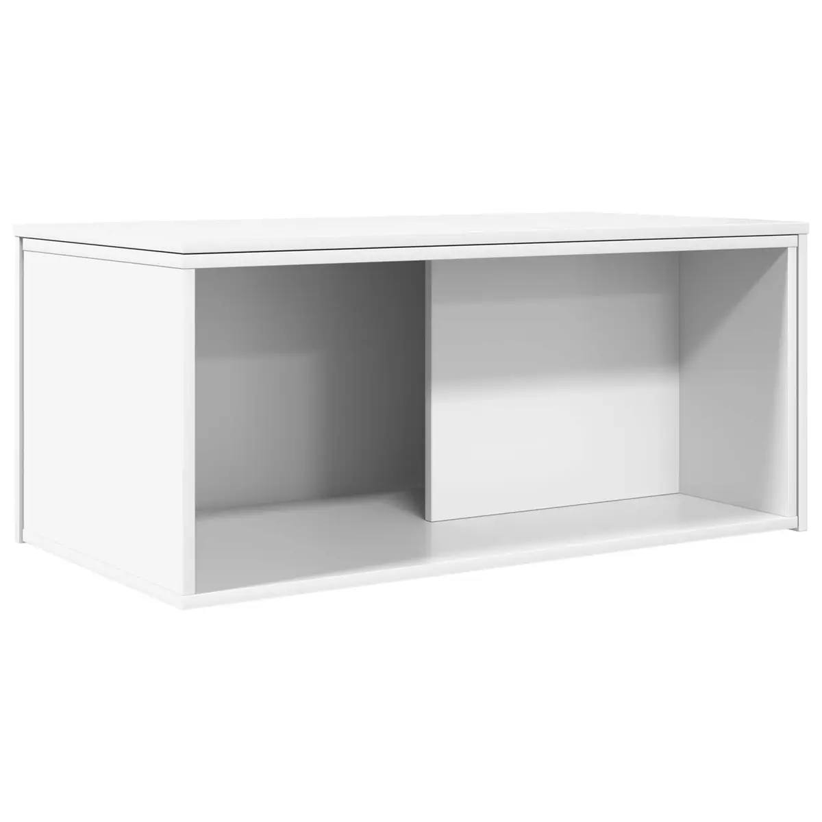 2-Piece Coffee Table Set in White