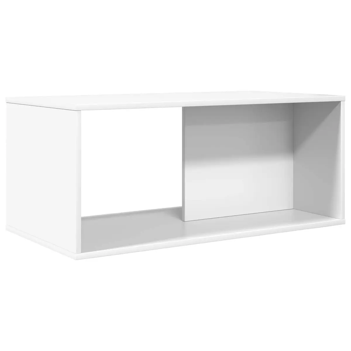 2-Piece Coffee Table Set in White