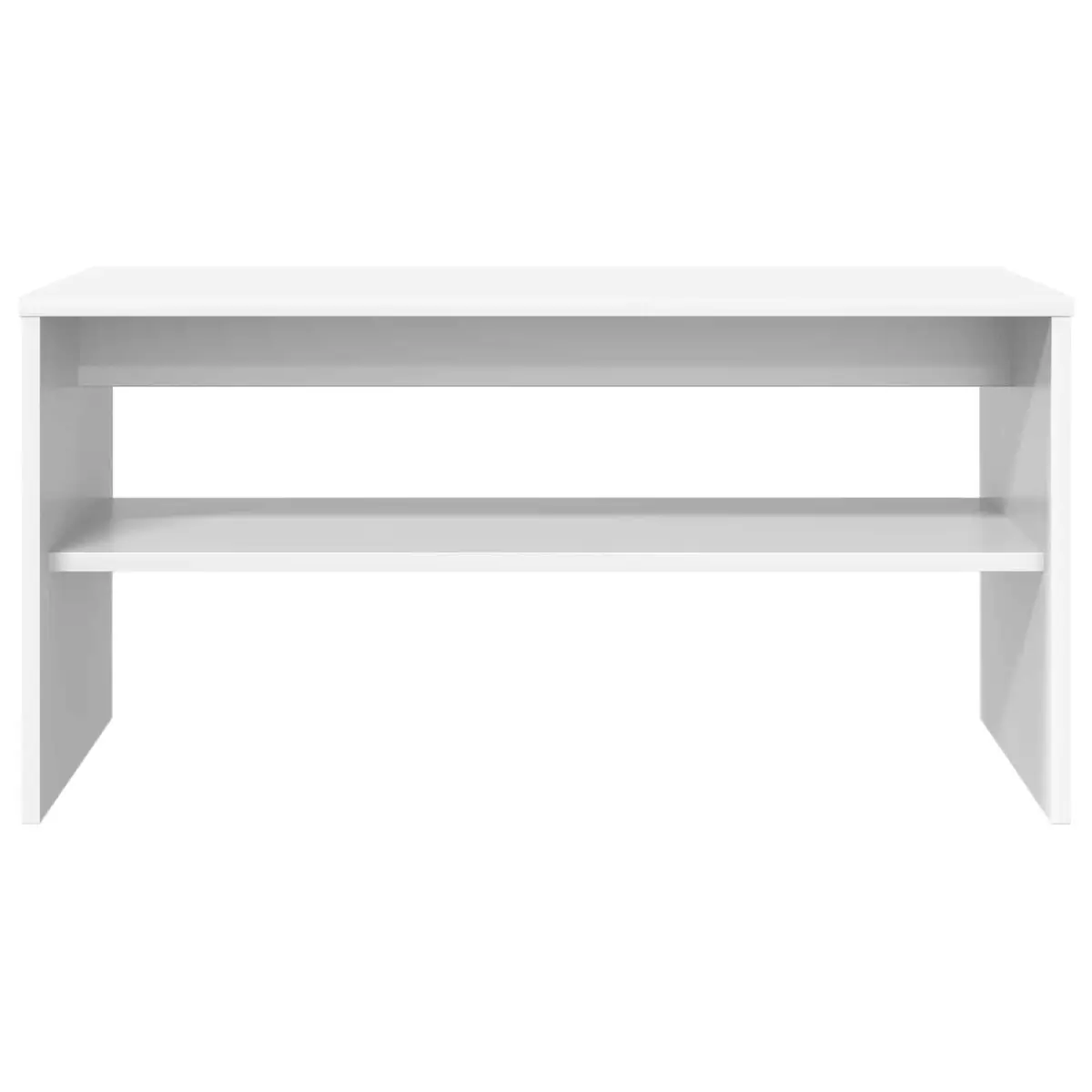 TV Cabinet Engineered Wood 80 x 35 x 40 cm White