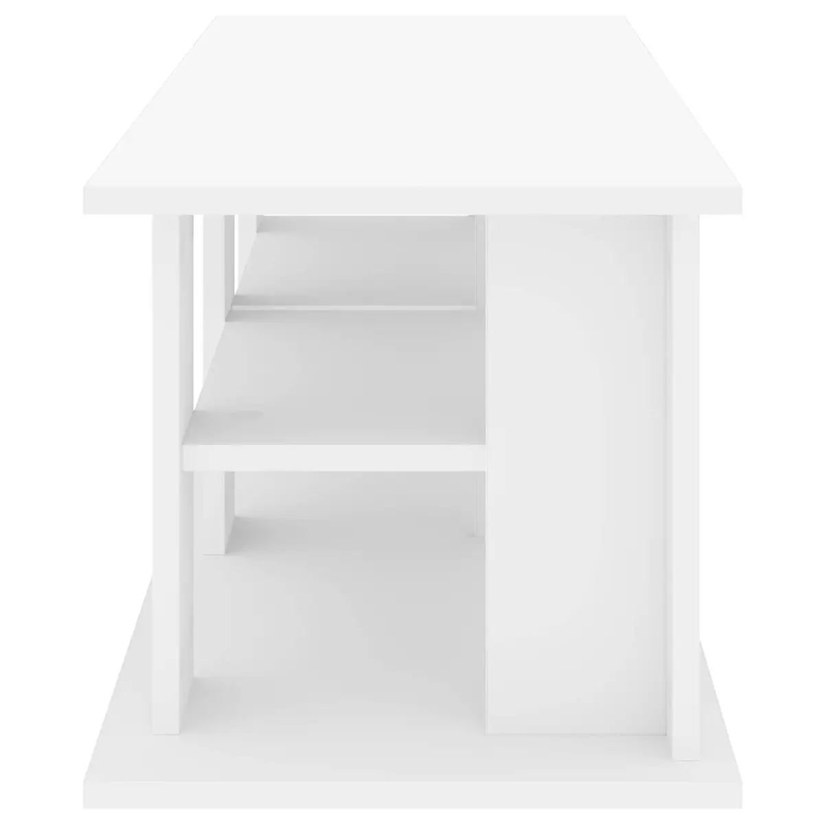Modern TV Stand White Media Storage Unit Lounge Living Room Furniture