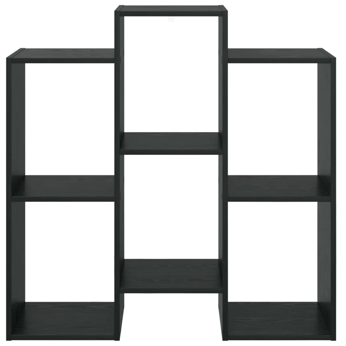 Sideboard Black Oak 90 x 30 x 90 cm Modern Storage Cabinet Living Room Furniture