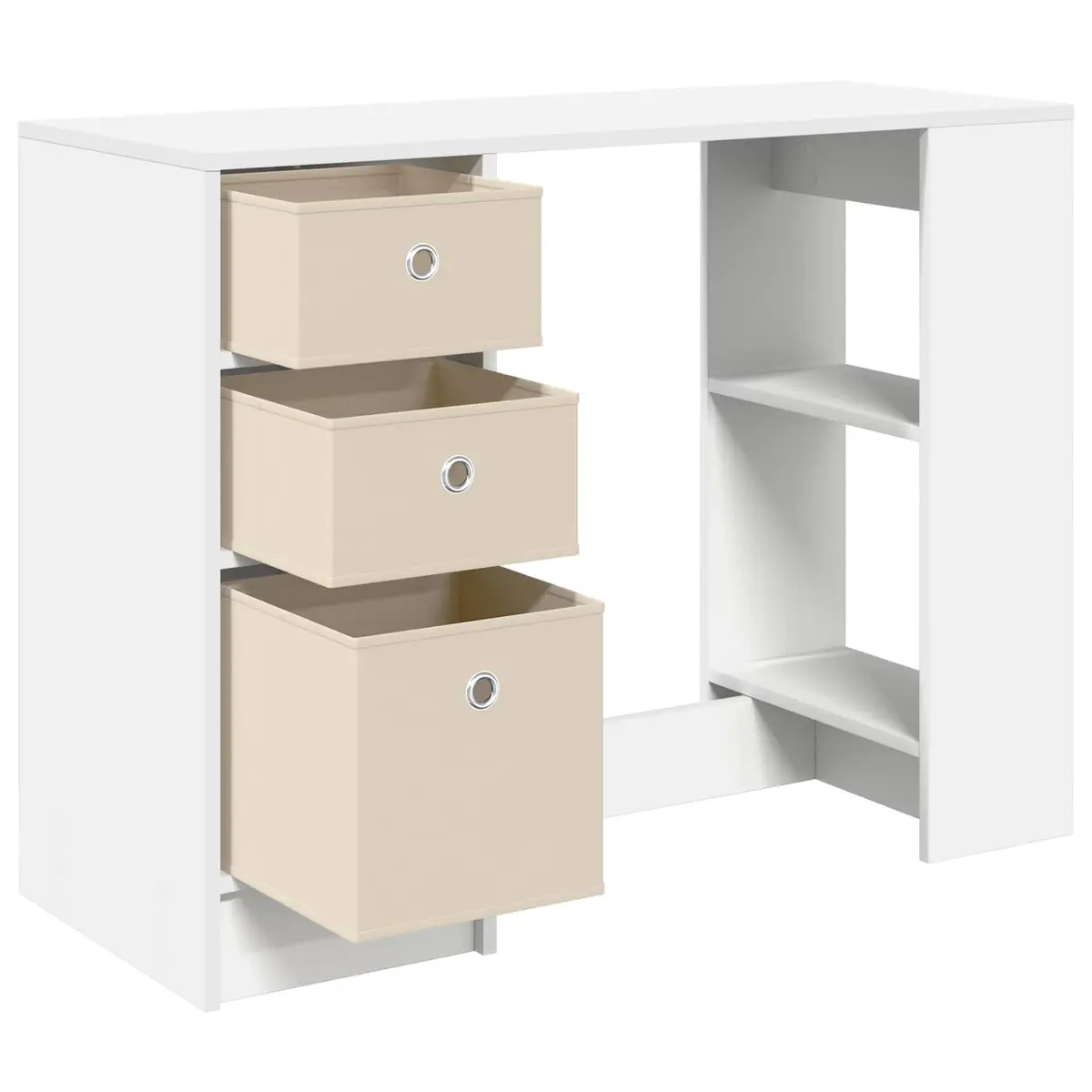 White Desk for Home Office or Study