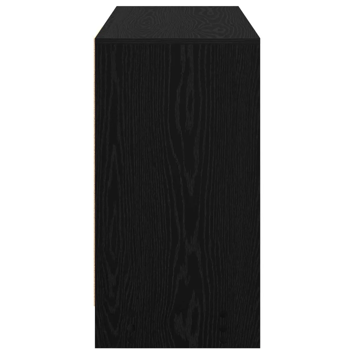 Engineered Wood Black Oak Desk for Office or Study