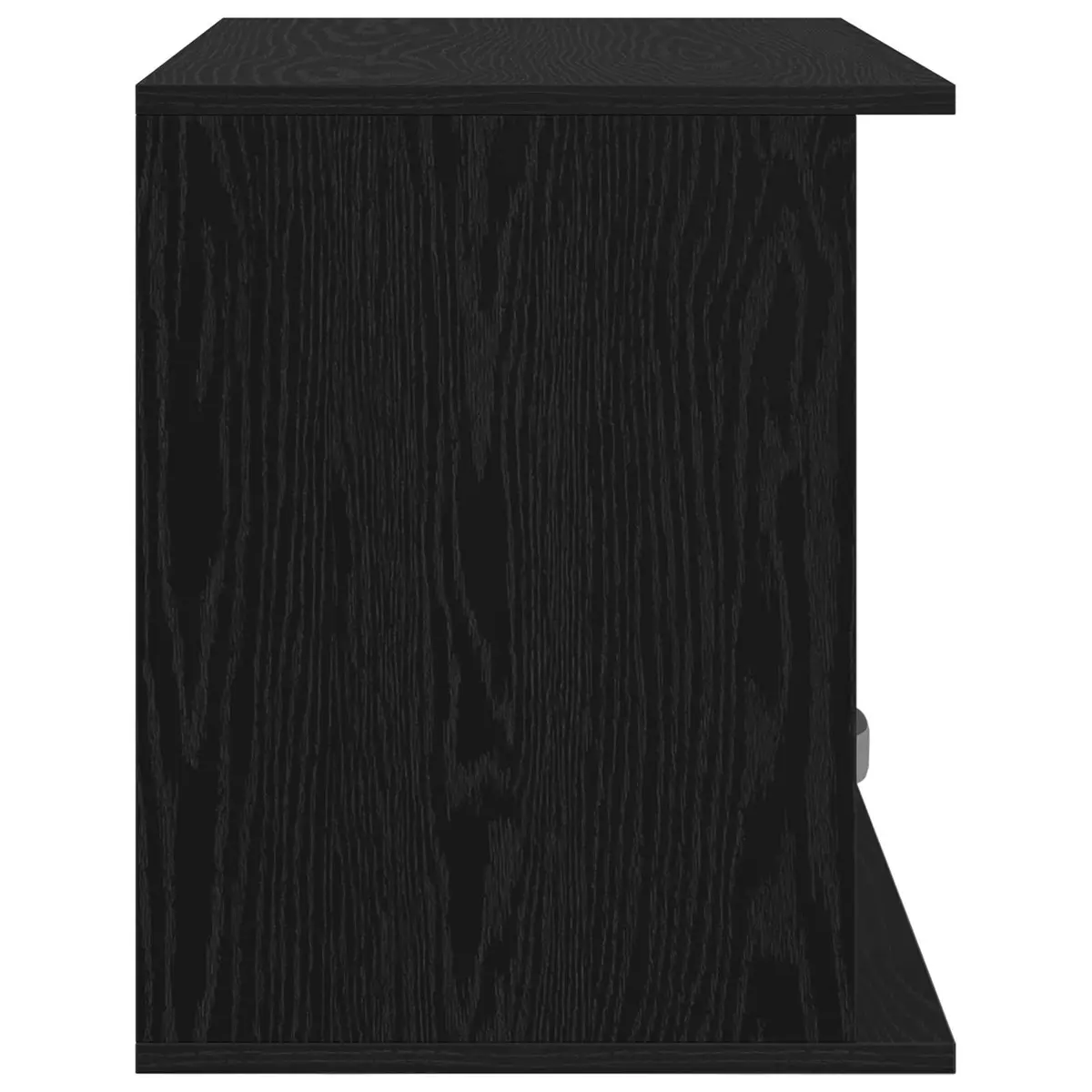 TV Stand Engineered Wood 79x40x48cm Black