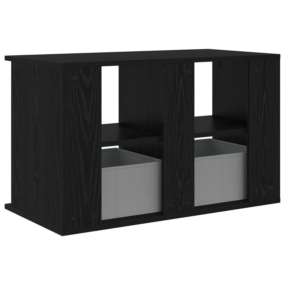 TV Stand Engineered Wood 79x40x48cm Black