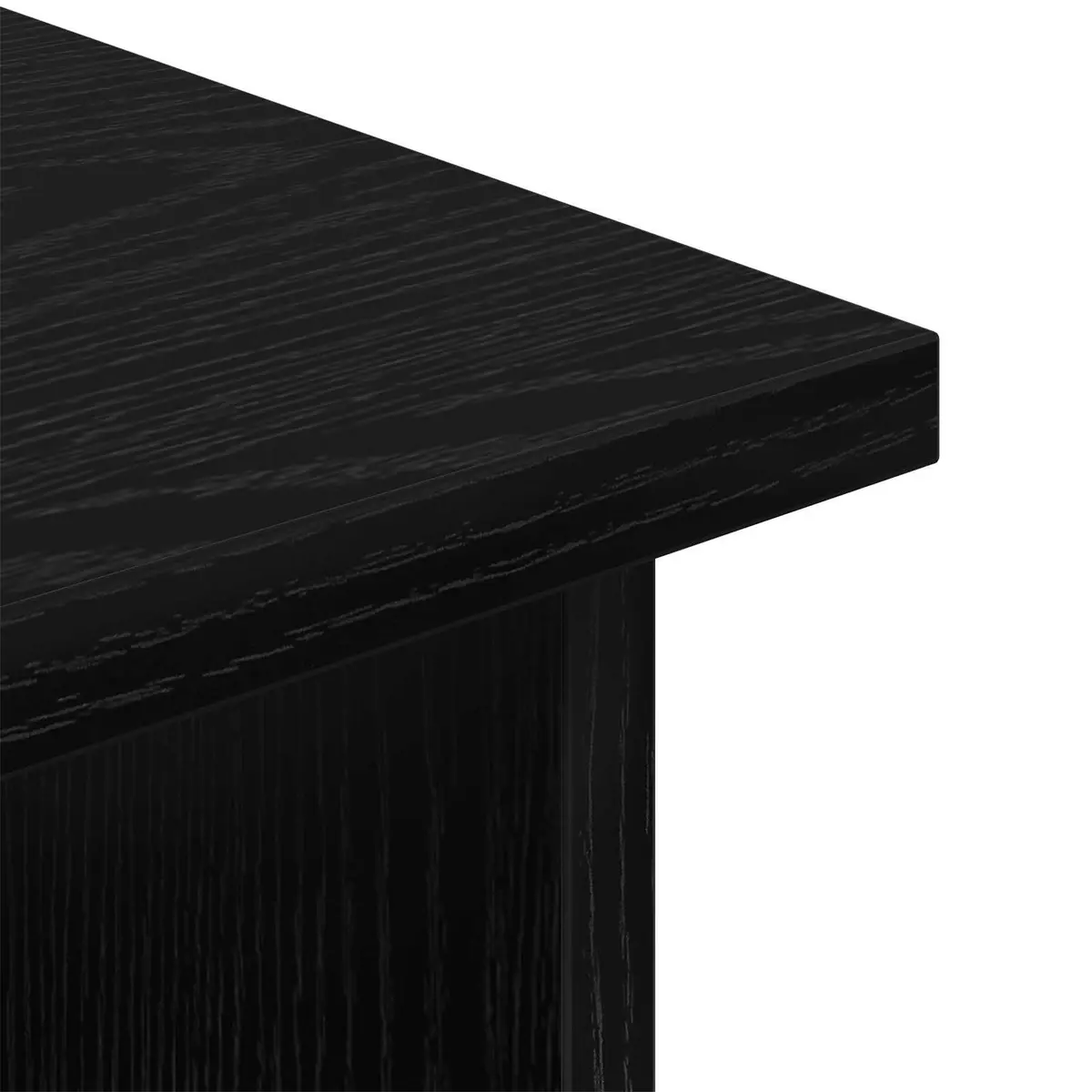 TV Stand Engineered Wood 79x40x48cm Black