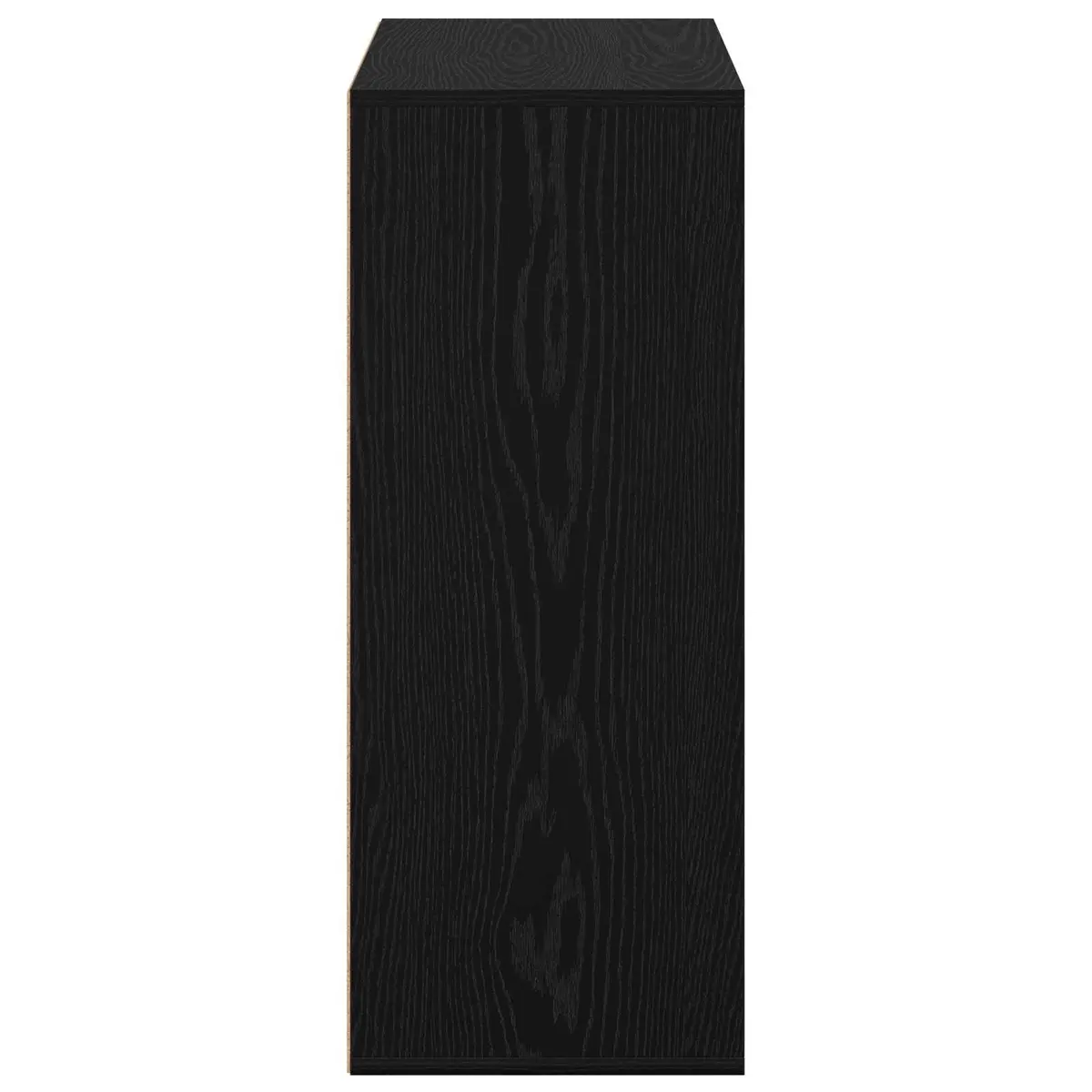 Black Oak Modern Sideboard Storage Cabinet