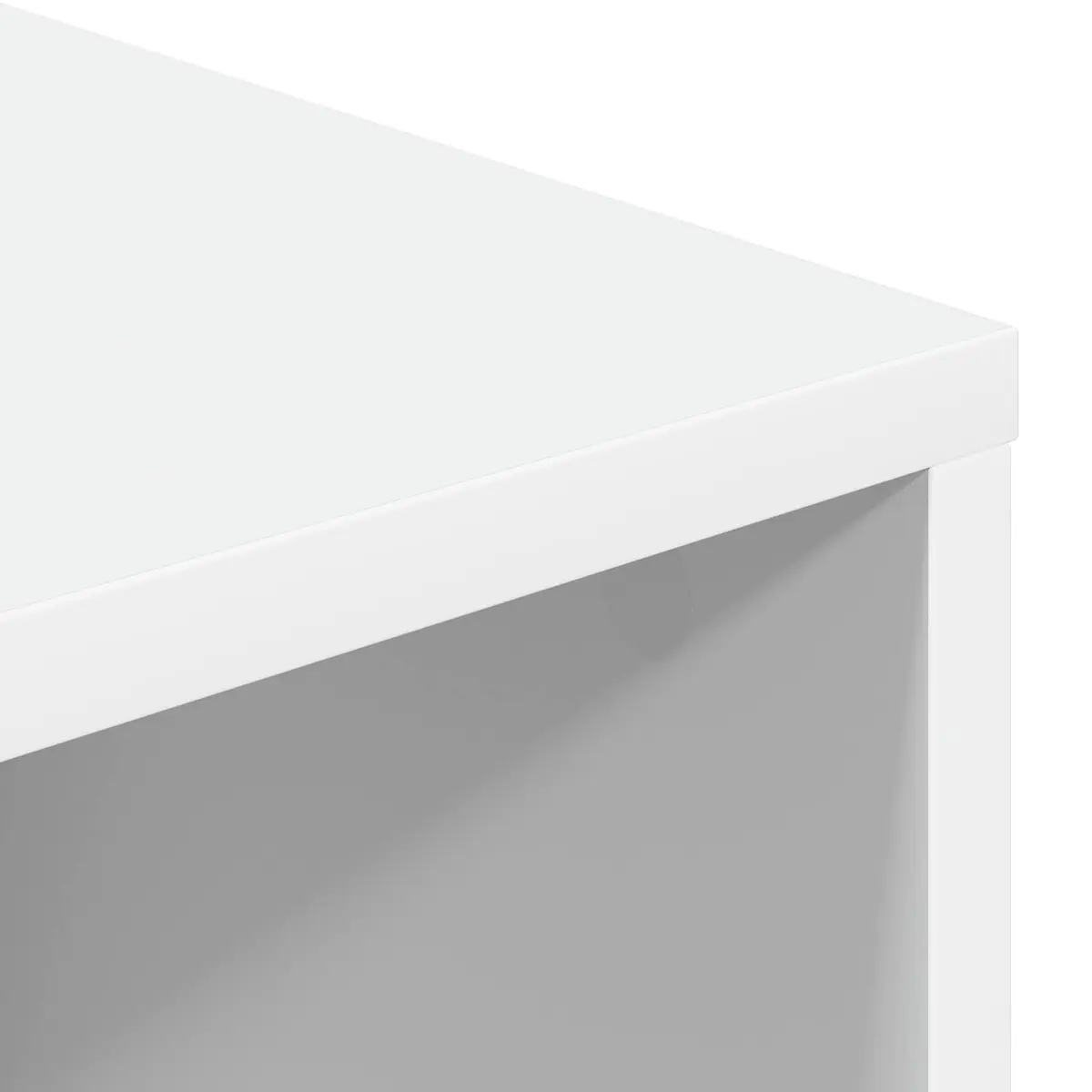 White Modern Sideboard with Drawer for Storage