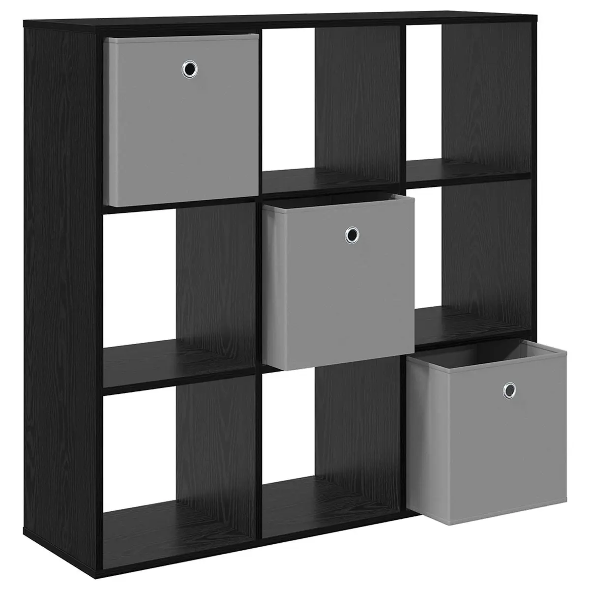 Sideboard Engineered Wood 102 x 31 x 99.5 cm Black Oak
