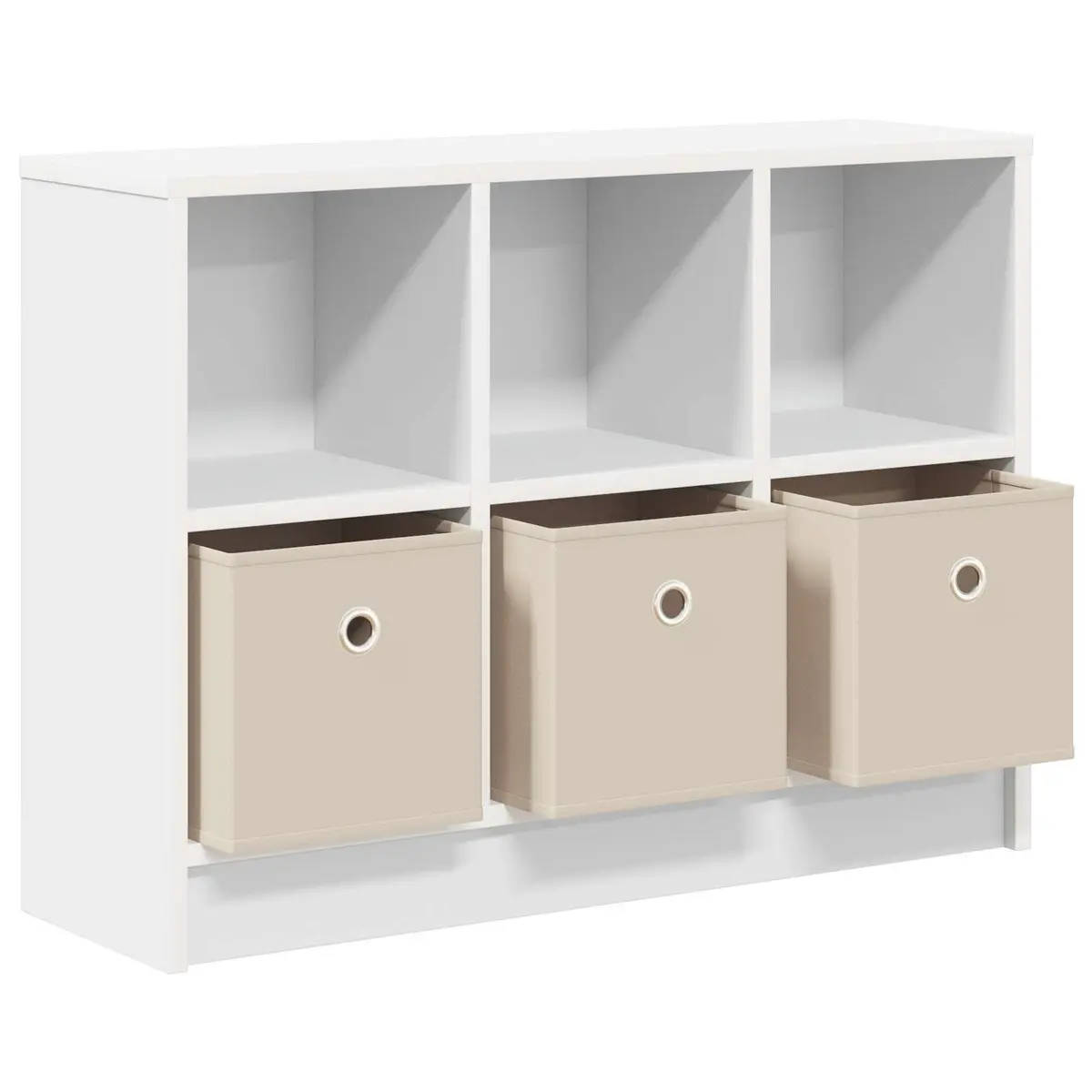 White Freestanding Sideboard Storage Cabinet