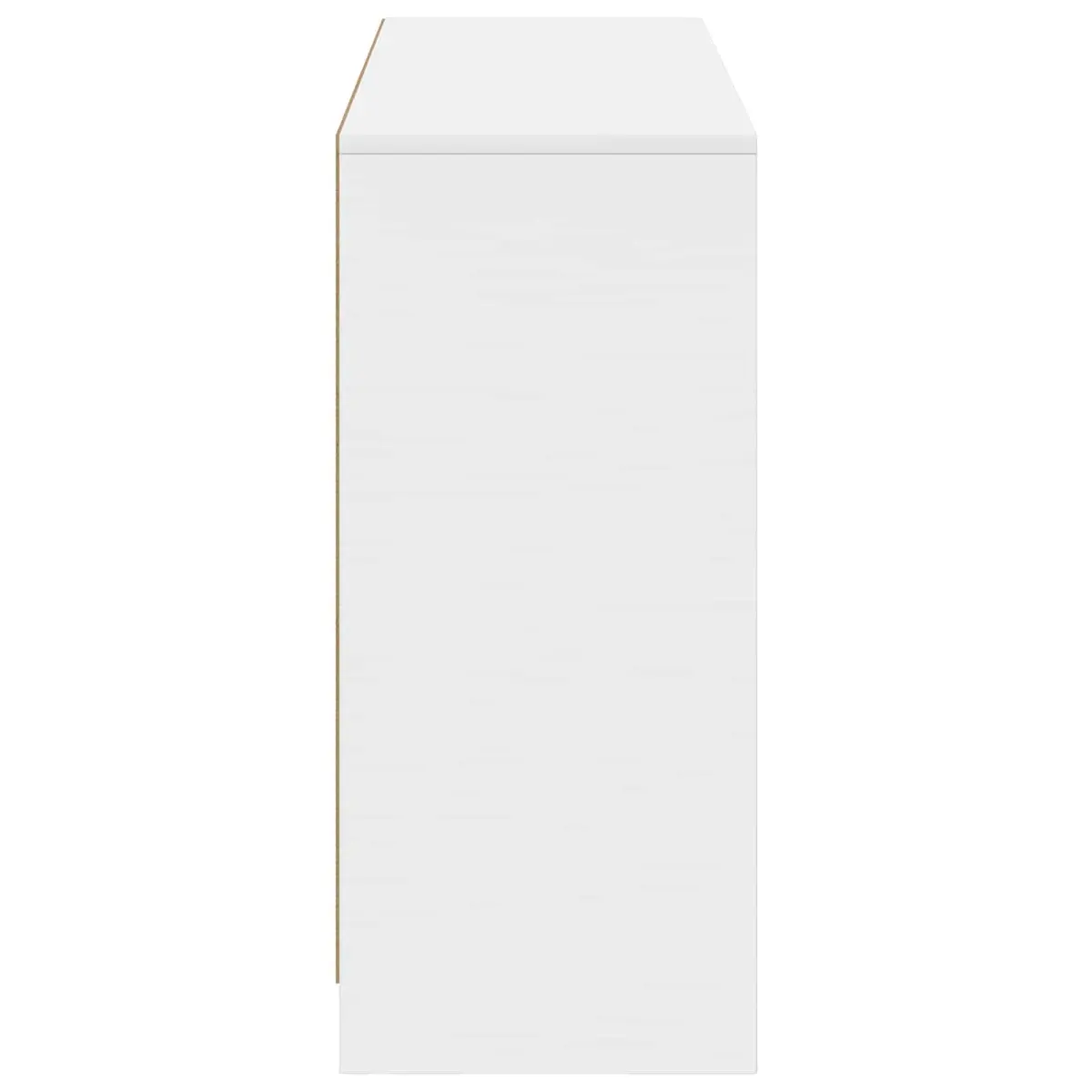 White Sideboard with Drawer Storage Cabinet Modern Living Room Hallway Buffet