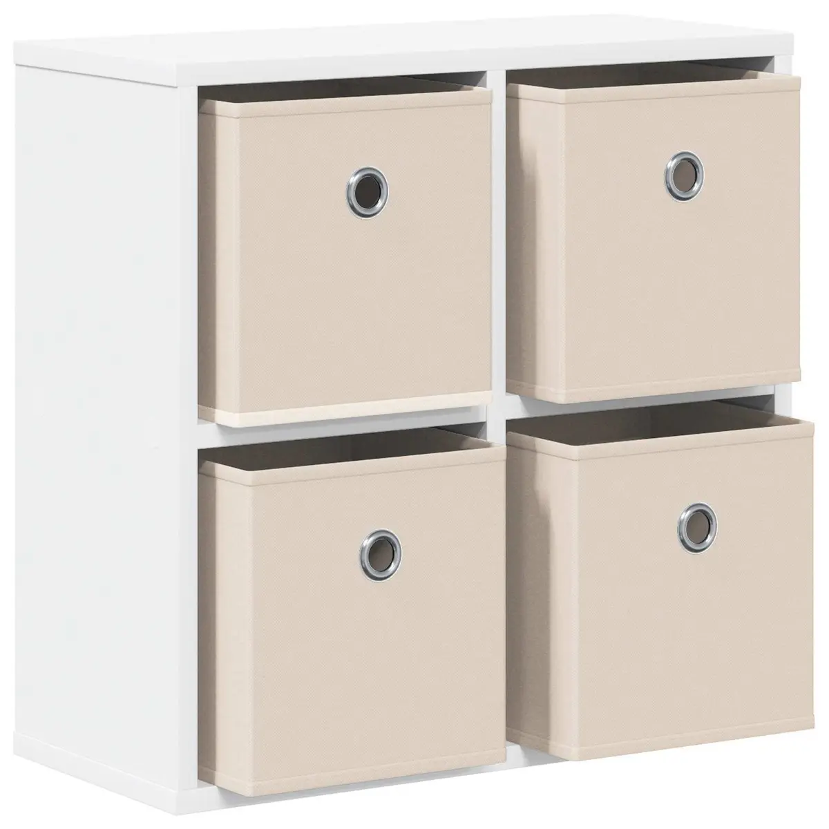 White Sideboard with Drawer Modern Storage Cabinet Living Room Furniture