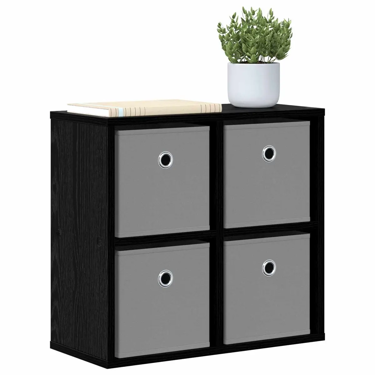 Black Oak Sideboard Storage Cabinet 49.5 x 22