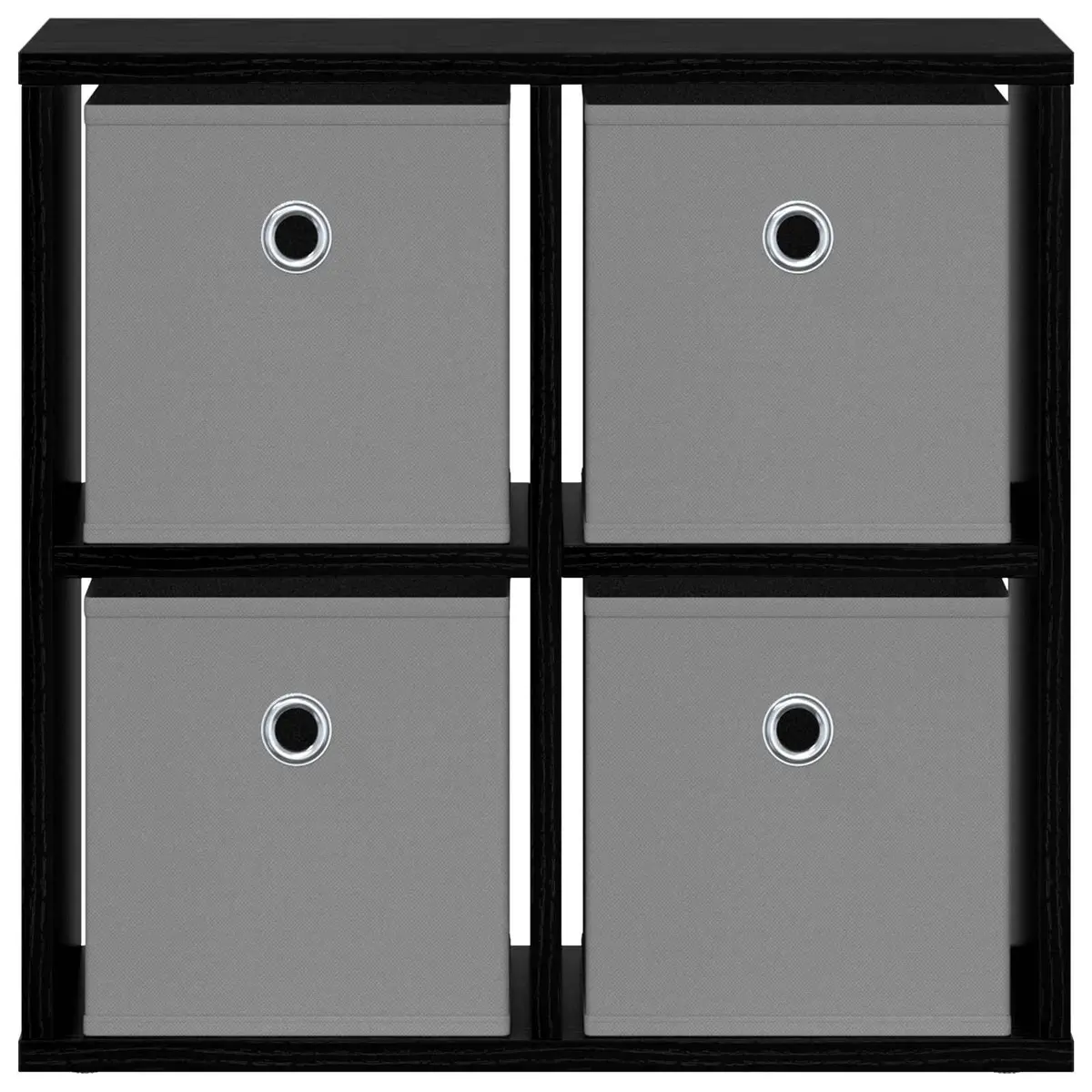 Black Oak Sideboard Storage Cabinet 49.5 x 22