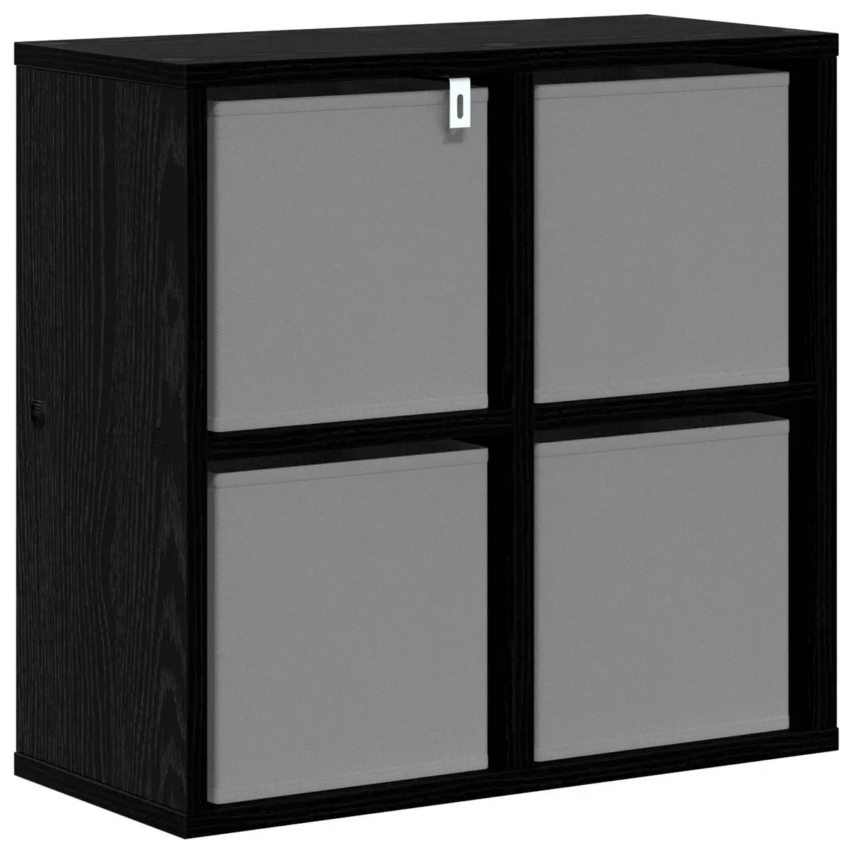 Black Oak Sideboard Storage Cabinet 49.5 x 22