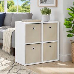 Stylish White Sideboard with Drawer for Modern Living Rooms