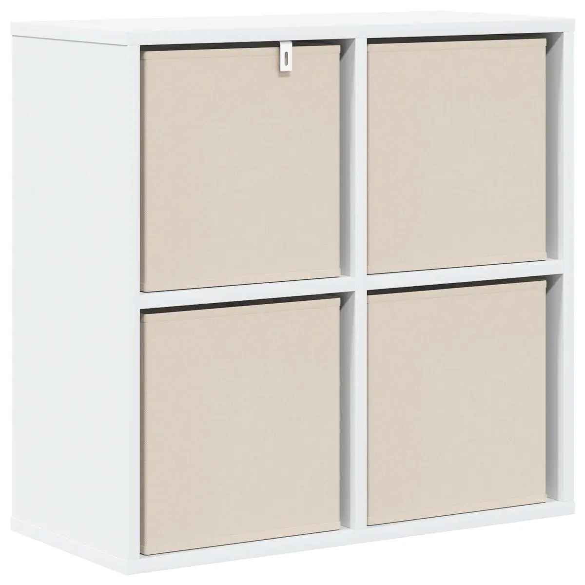 Sideboard Engineered Wood 59.5 x 27 x 57 cm White