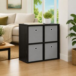 Durable Black Oak Sideboard with Drawer for Modern Living