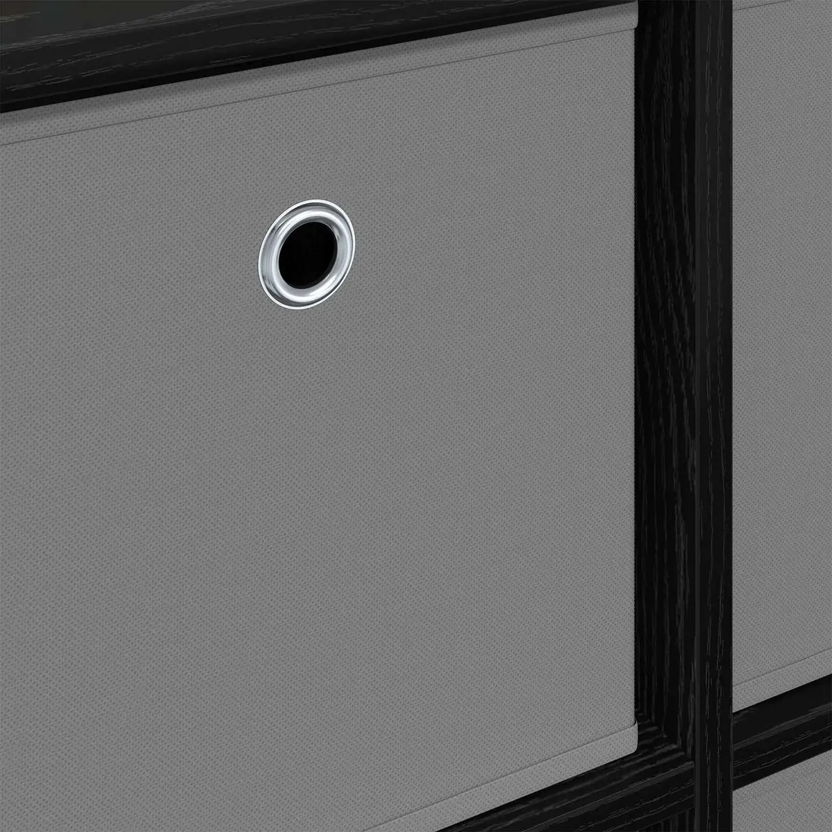 Sideboard Engineered Wood 59.5 x 27 x 57 cm Black