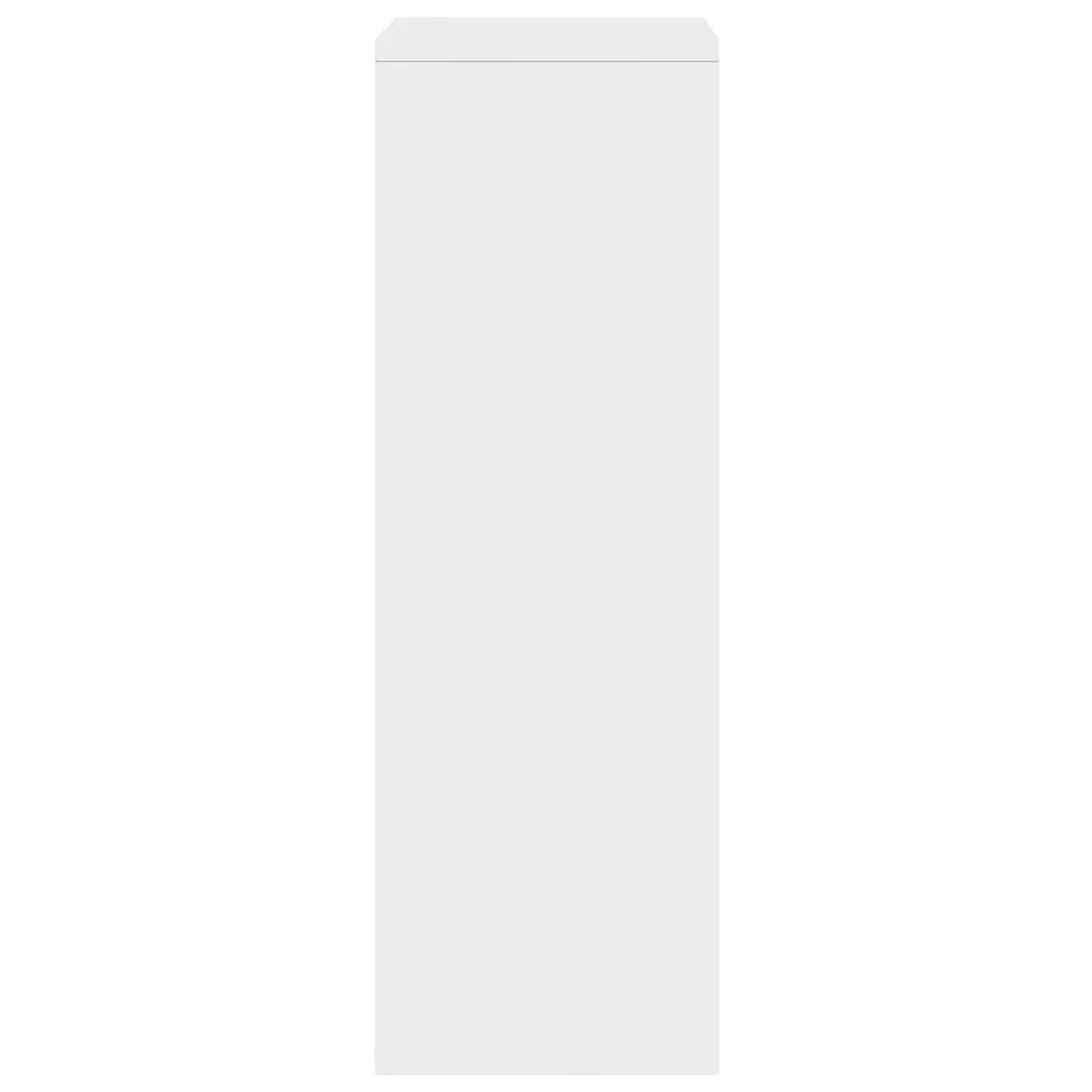Sideboard with Drawer White Storage Cabinet Modern Living Room Furniture 25.5 x
