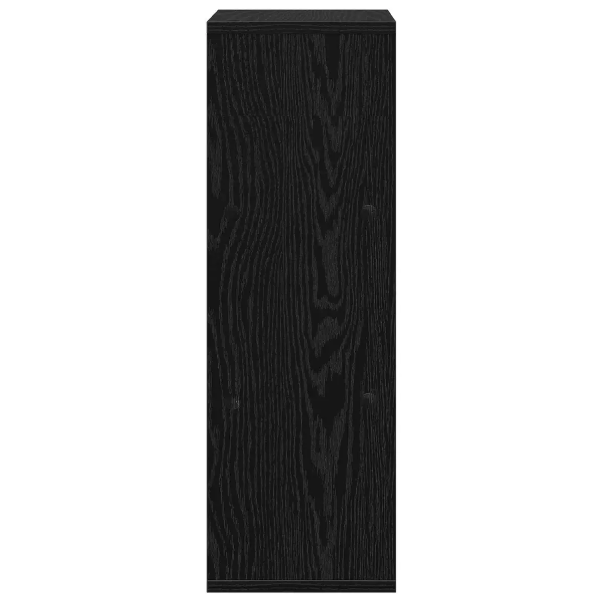 Sideboard with Drawer Black Oak Modern Storage Cabinet Living Room Furniture