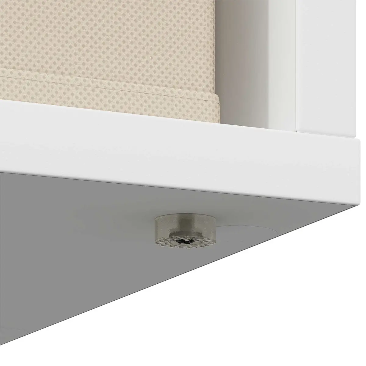White Sideboard with Drawer Modern Storage Cabinet Living Room Furniture