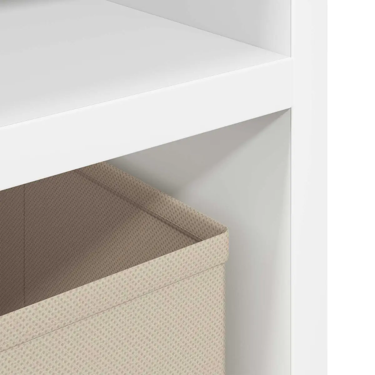 Lowboard TV Unit Engineered Wood 72cm White