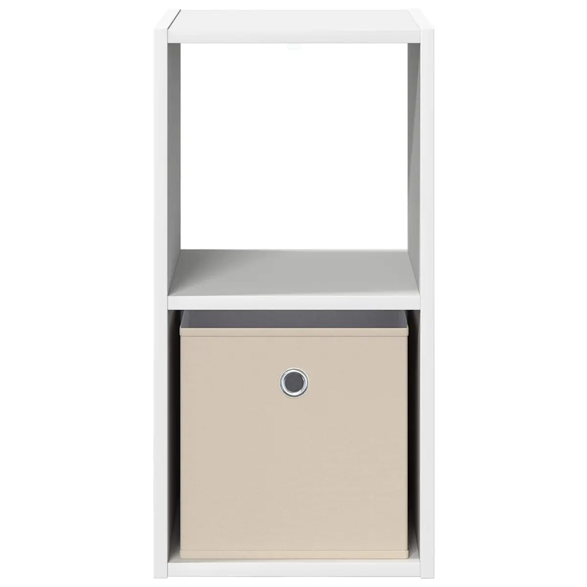 White Bedside Table Set with Drawers