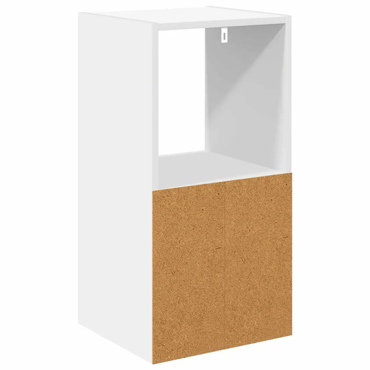 White Bedside Table Set 2 pcs 35 x 32 x 68 cm
