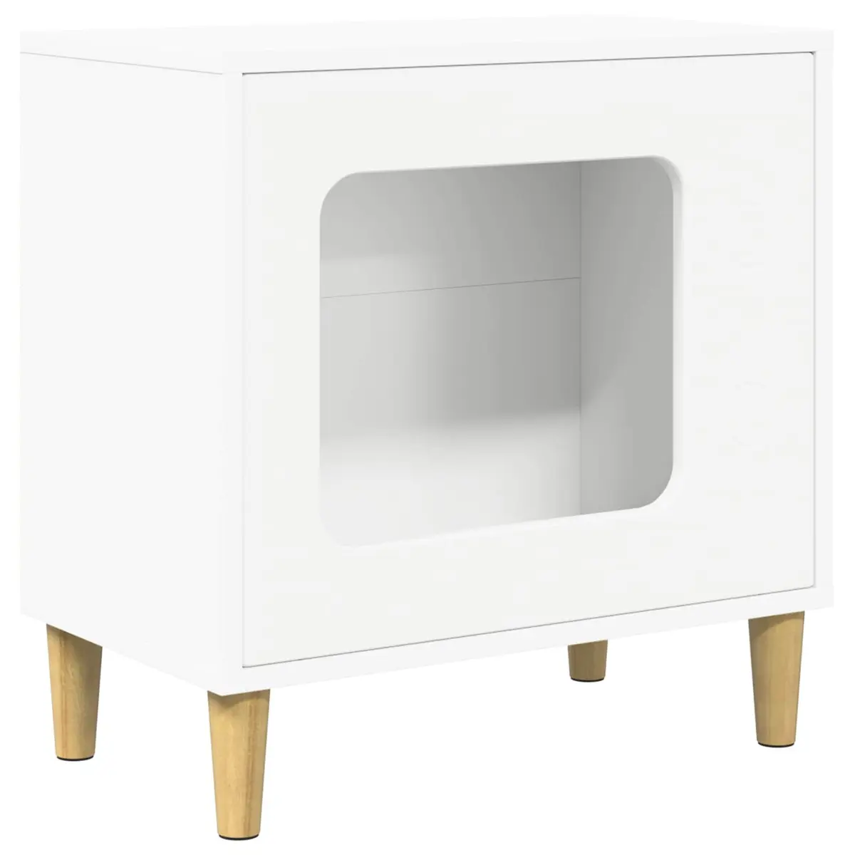 White Cat House with Durable Build