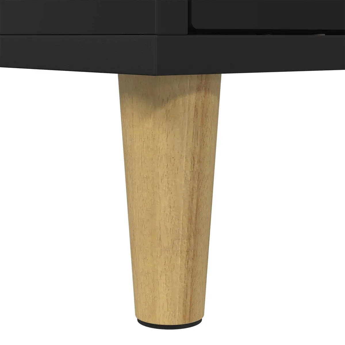Black Cat House with Durable Engineered Wood
