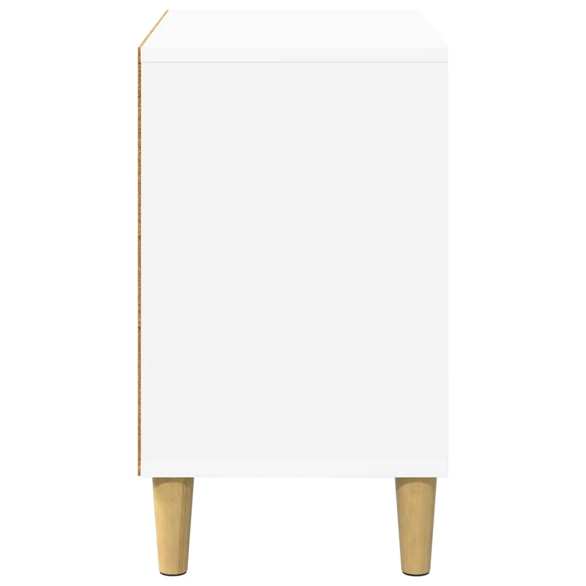 Modern Cat House White 51 x 30 x 52 cm Indoor Kitten Shelter Furniture Hideaway