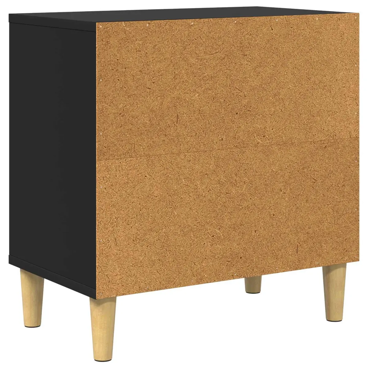 Cat House Engineered Wood 51 x 30 x 52 cm Black