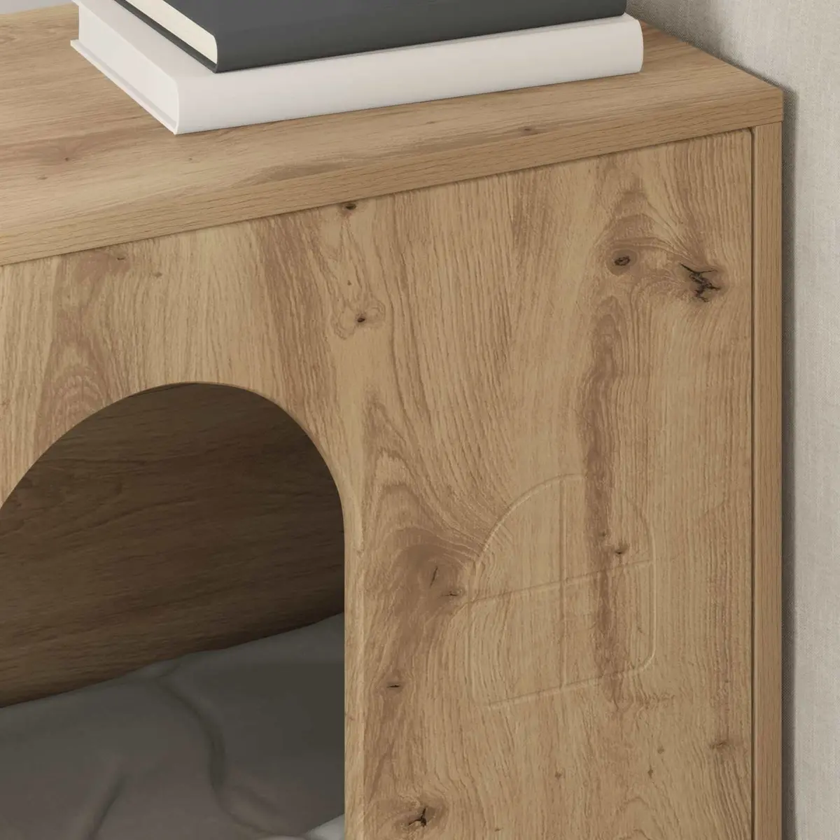 Cat House for Indoor Use in Brown