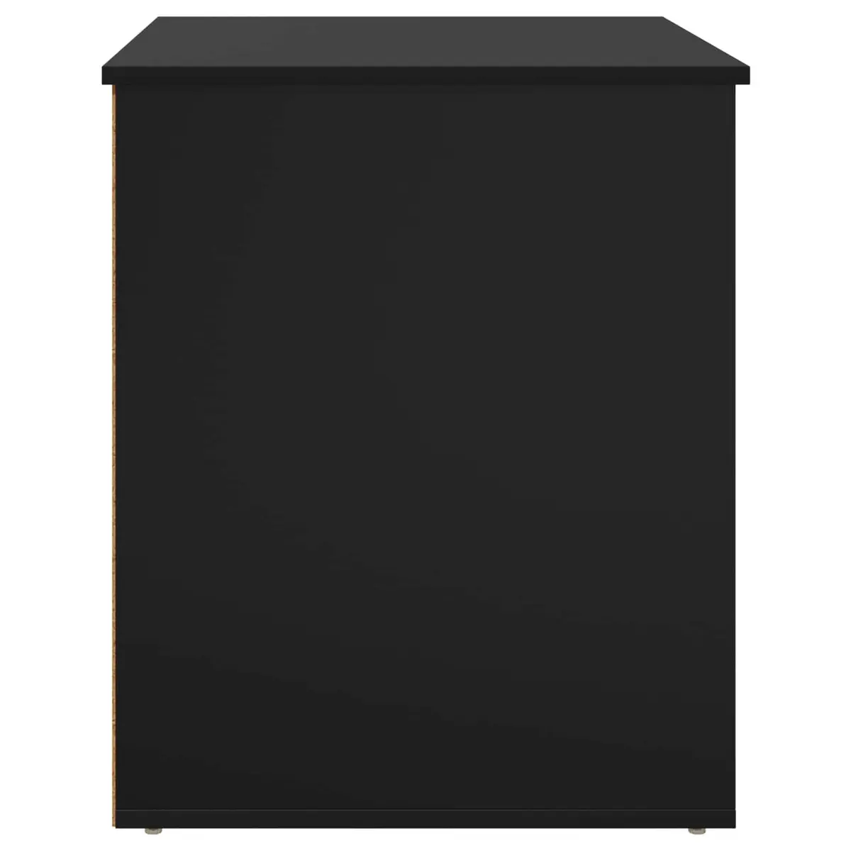 Cat House Engineered Wood 53 x 52 x 62 cm Black
