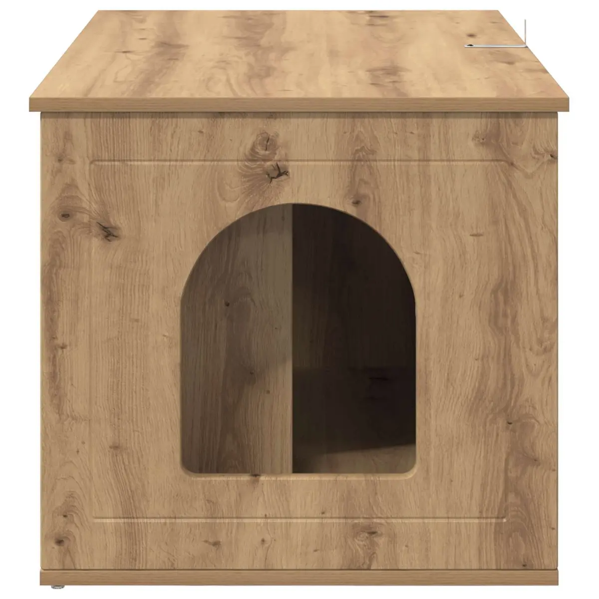 Cat House 85 x 55 x 50.5 cm Modern Indoor Pet Furniture Corner Cat Den Shelter