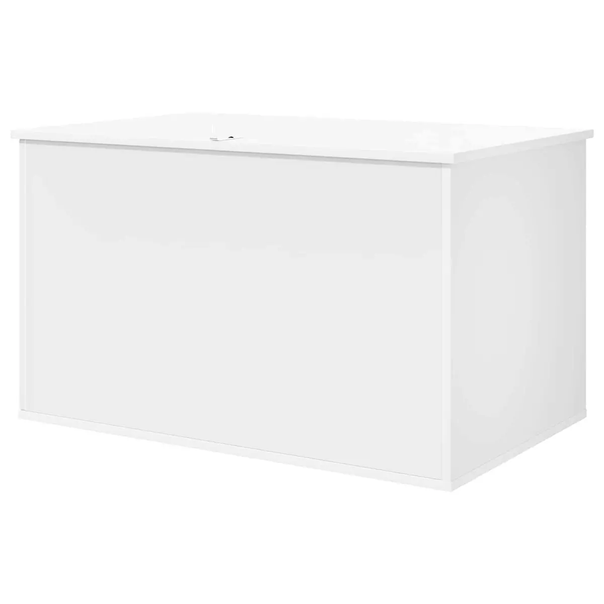 Cat House Engineered Wood 85x55x50.5cm White Indoor Pet Furniture Hideout