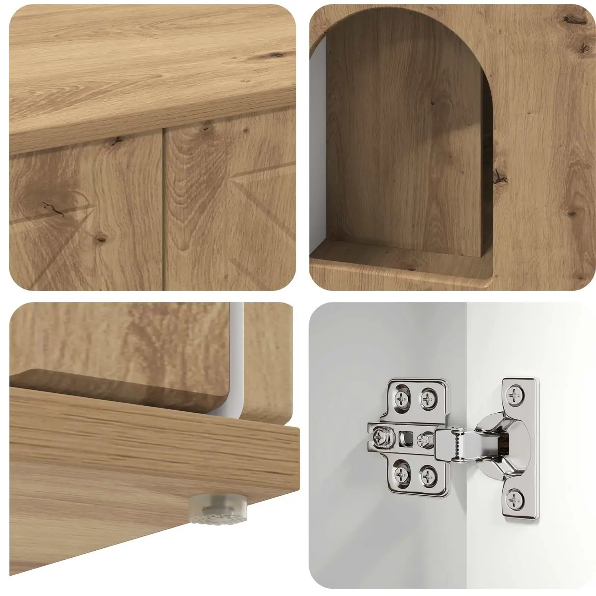 Brown Engineered Wood Cat House for Indoor Use