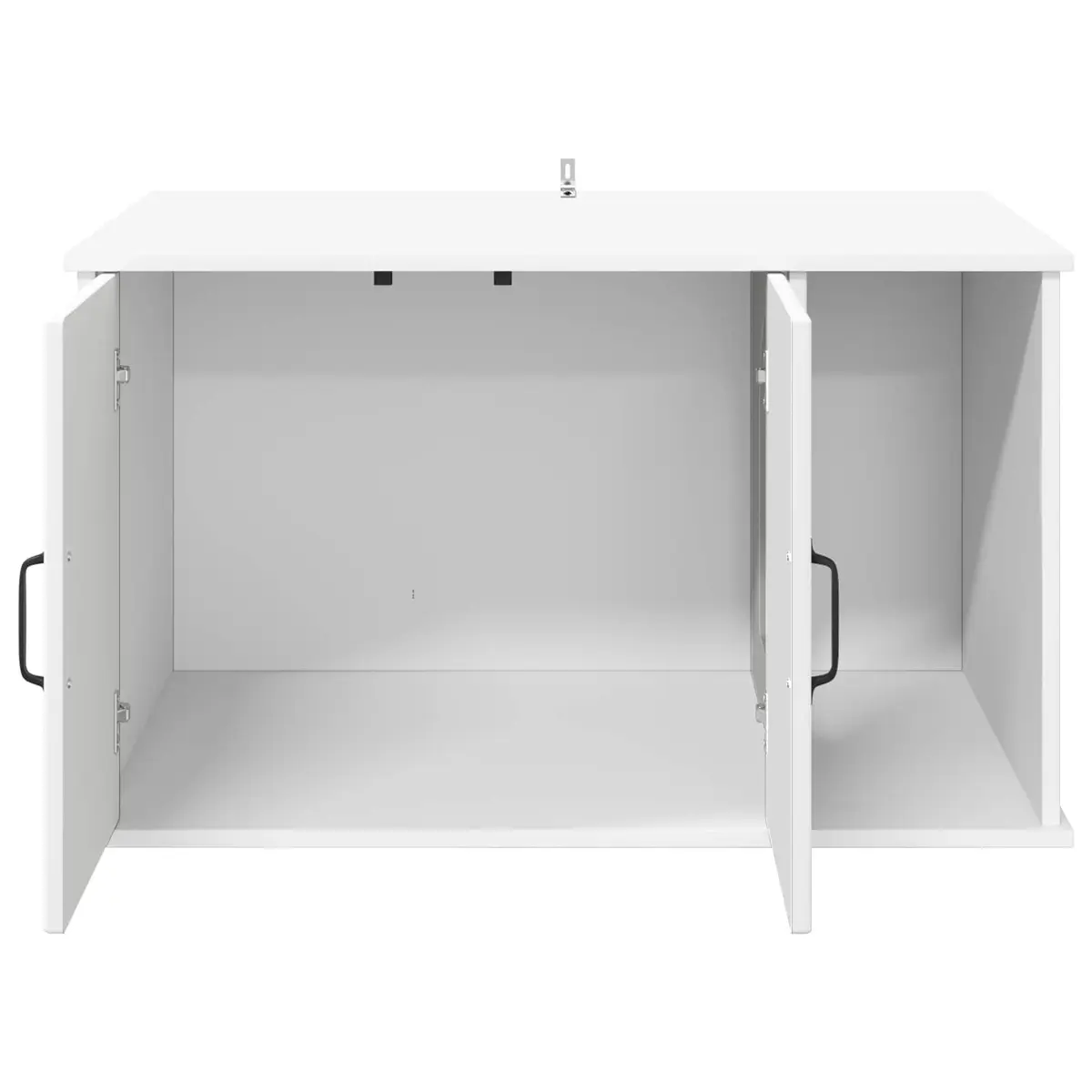 Cat House Engineered Wood 85 x 55 x 50 cm White